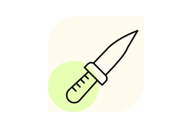 Hançer Fırçası, vektör, piksel mükemmel, illüstratör dosyası