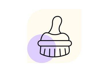 Fırça Kapağı, vektör, piksel mükemmel, illüstratör dosyası