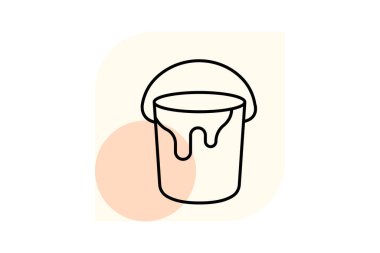 Boya kabı, vektör, piksel mükemmel, illüstratör dosyası