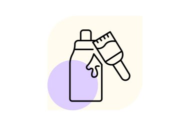 Renk Silme, vektör, piksel mükemmel, illüstratör dosyası