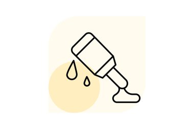 Parlatıcı boya, vektör, piksel mükemmel, illüstratör dosyası