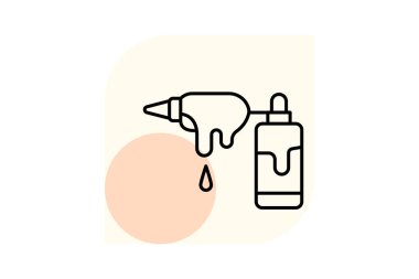 Metalik boya, vektör, piksel mükemmel, illüstratör dosyası