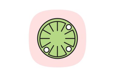 Renk Çarkı, vektör, piksel mükemmel, illüstratör dosyası