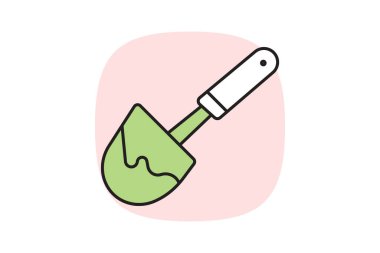 Boya Karıştırma Çubuğu, vektör, piksel mükemmel, illüstratör dosyası