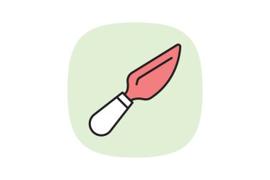 Palet Bıçak, vektör, piksel mükemmel, illüstratör dosyası