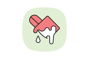 Örnekleri boya, vektör, piksel mükemmel, illüstratör dosyası