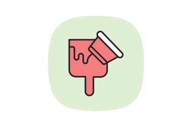 Dış Boya, vektör, piksel mükemmel, illüstratör dosyası