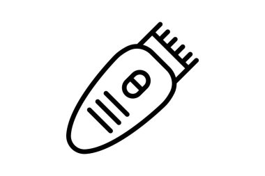 Saç kesicisi, vektör, piksel mükemmel, illüstratör dosyası