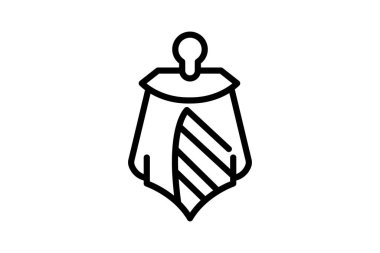 Berber Burnu, vektör, piksel mükemmel, illüstratör dosyası