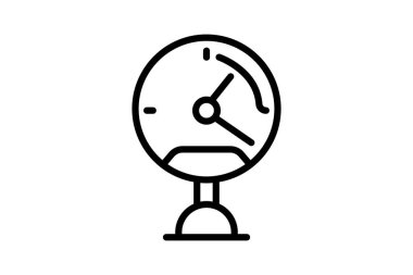 Salon Saati, vektör, piksel mükemmel, illüstratör dosyası