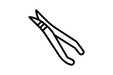 Cımbız, vektör, piksel mükemmel, illüstratör dosyası