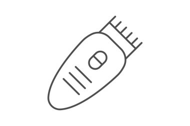 Saç kesicisi, vektör, piksel mükemmel, illüstratör dosyası