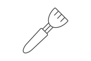 Yuvarlak Fırça, vektör, piksel mükemmel, illüstratör dosyası