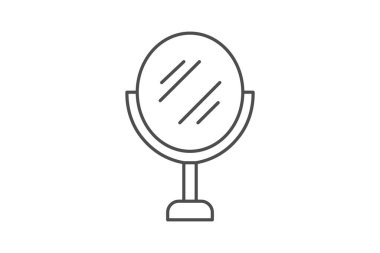 Vanity Mirror, vektör, piksel mükemmel, illüstratör dosyası