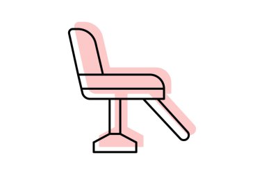 Şampuan Koltuğu, vektör, piksel mükemmel, illüstratör dosyası