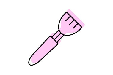 Yuvarlak Fırça, vektör, piksel mükemmel, illüstratör dosyası