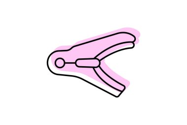 Ördek gagalı Klip, vektör, piksel mükemmel, illüstratör dosyası