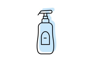 Koşullandırıcı Şişe, vektör, piksel mükemmel, illüstratör dosyası