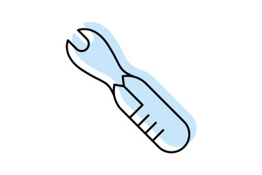 Tırnak içi Öğütücü, vektör, piksel mükemmel, illüstratör dosyası