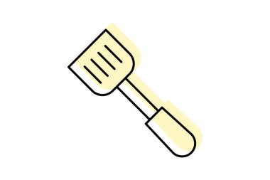 Spatula Çubuğu, vektör, piksel mükemmel, illüstratör dosyası