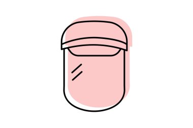 Yüz Kalkanı, vektör, piksel mükemmel, illüstratör dosyası