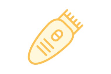 Saç kesicisi, vektör, piksel mükemmel, illüstratör dosyası