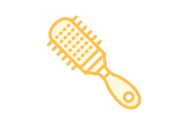 Saç fırçası, vektör, piksel mükemmel, illüstratör dosyası