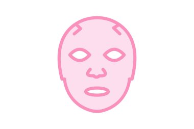 Yüz Maskesi Sayfası, vektör, piksel mükemmel, illüstratör dosyası