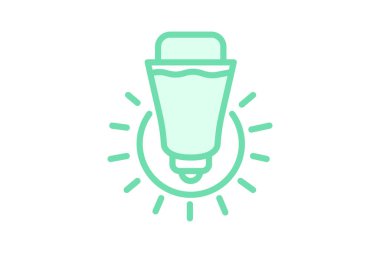 Uv lambası, vektör, piksel mükemmel, illüstratör dosyası