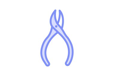 Cuticle Nipper, vektör, piksel mükemmel, illüstratör dosyası