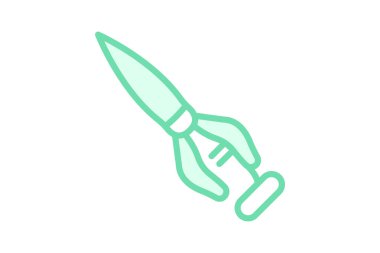 Çivi Sanatı Fırçası, vektör, piksel mükemmel, illüstratör dosyası