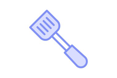 Spatula Çubuğu, vektör, piksel mükemmel, illüstratör dosyası