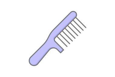 Geniş Diş Tarak, vektör, piksel mükemmel, illüstratör dosyası