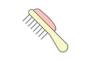 Tarak, vektör, piksel mükemmel, illüstratör dosyası