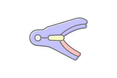 Ördek gagalı Klip, vektör, piksel mükemmel, illüstratör dosyası