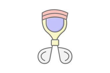 Kirpik Curler, vektör, piksel mükemmel, illüstratör dosyası