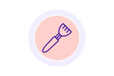 Yuvarlak Fırça, vektör, piksel mükemmel, illüstratör dosyası