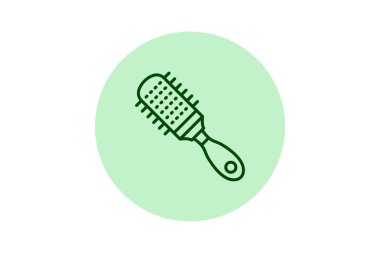 Saç fırçası, vektör, piksel mükemmel, illüstratör dosyası