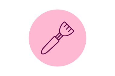 Yuvarlak Fırça, vektör, piksel mükemmel, illüstratör dosyası