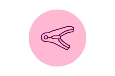 Ördek gagalı Klip, vektör, piksel mükemmel, illüstratör dosyası