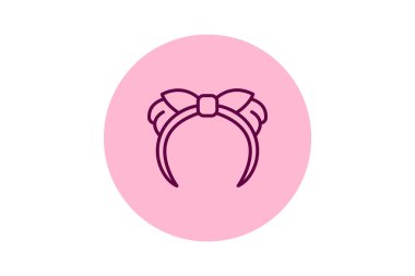 Saç bandı, vektör, piksel mükemmel, illüstratör dosyası