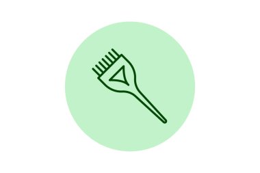 Saç fırçası, vektör, piksel mükemmel, illüstratör dosyası