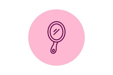 El aynası, vektör, piksel mükemmel, illüstratör dosyası