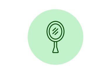 Ayna, vektör, piksel mükemmel, illüstratör dosyası