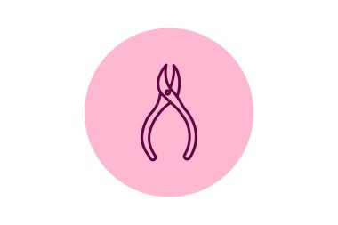 Cuticle Nipper, vektör, piksel mükemmel, illüstratör dosyası