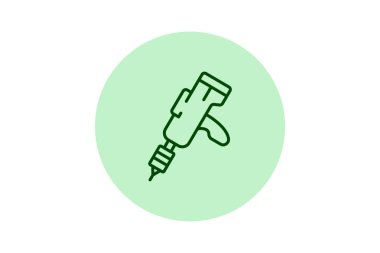 Tırnak matkabı, vektör, piksel mükemmel, illüstratör dosyası