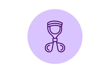 Kirpik Curler, vektör, piksel mükemmel, illüstratör dosyası