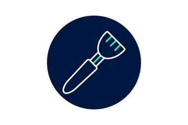 Yuvarlak Fırça, vektör, piksel mükemmel, illüstratör dosyası