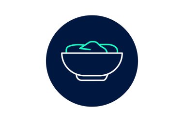 Saç rengi kasesi, vektör, piksel mükemmel, illüstratör dosyası