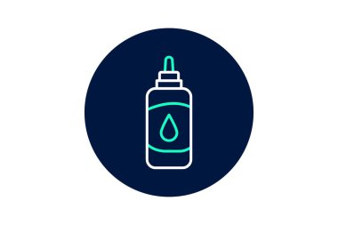 Saç yağı şişesi, vektör, piksel mükemmel, illüstratör dosyası